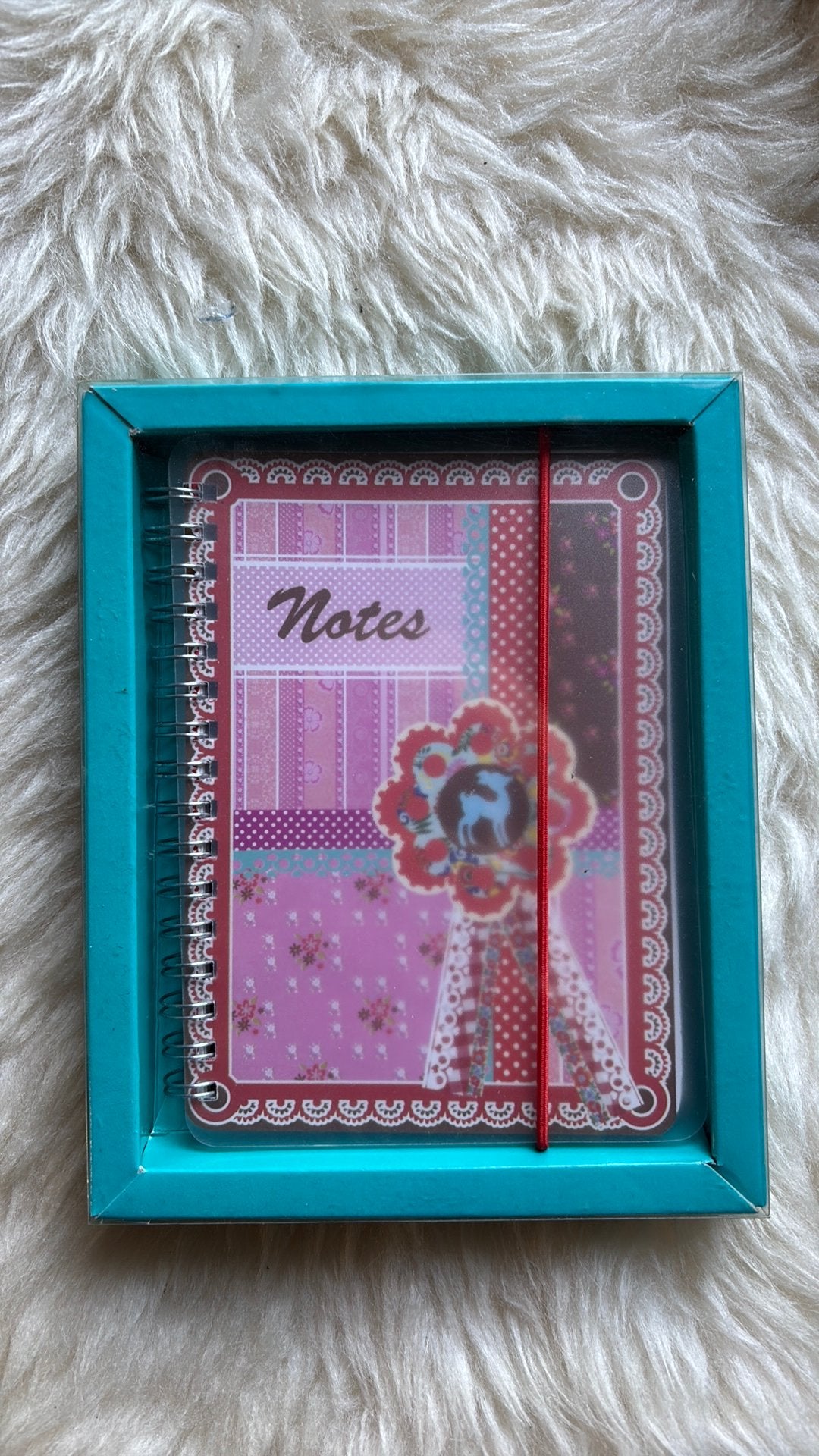 NEW | Notitieboek gelinieerd A6 - roze/rood, Diversen, Notitieboeken, Ophalen of Verzenden, Nieuw, A6