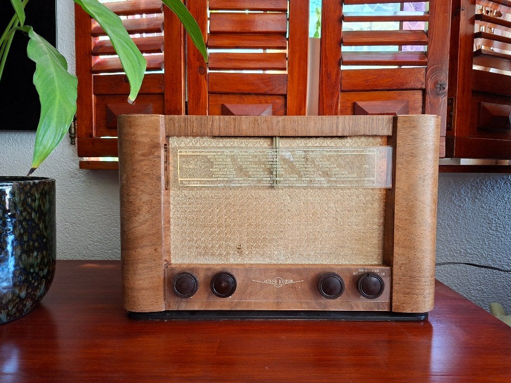 Buizenradio Aetherkruiser AK1501, Audio, Tv en Foto, Radio's, Ophalen, Gebruikt, Radio