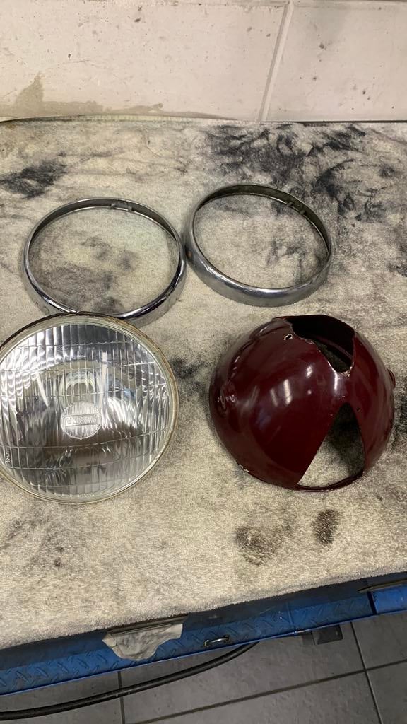 Bsa b31 koplamp, Motoren, Ophalen of Verzenden