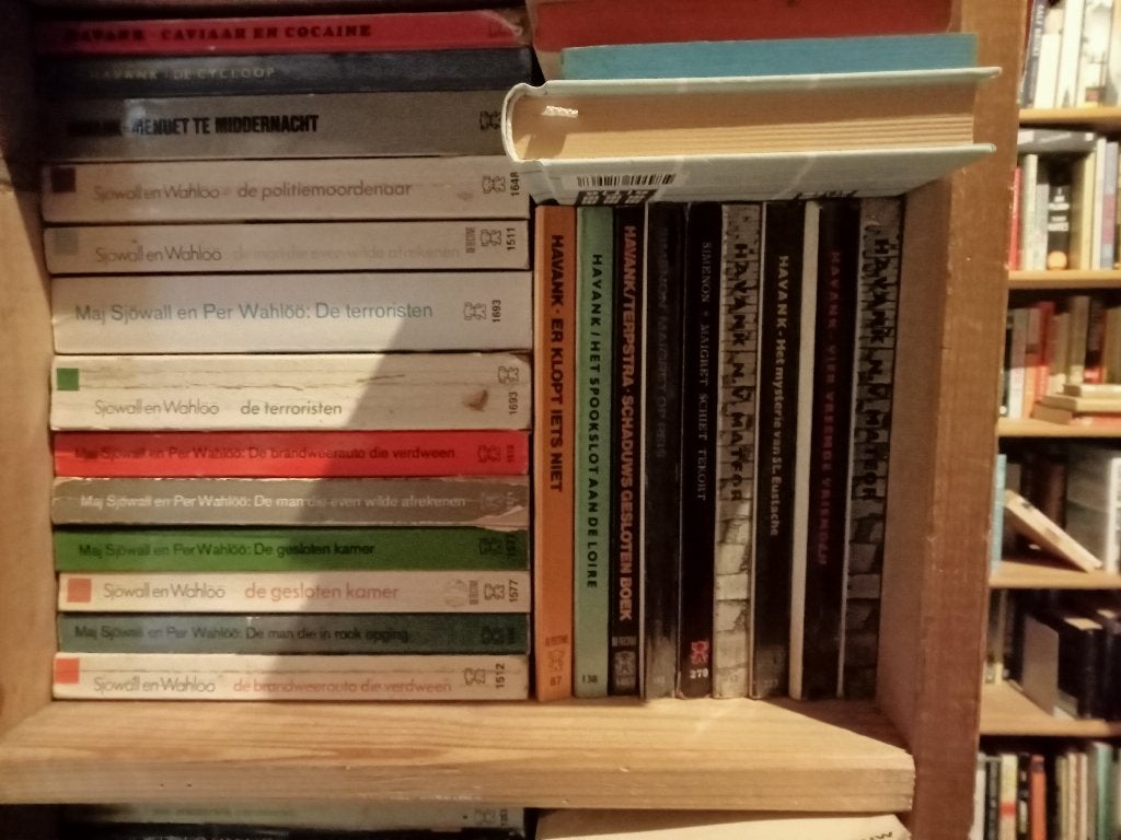 HAVANK en SJöWALL & WAHLöO, vele pockets v.a. €2 p.st., Ophalen, Gelezen, Havank