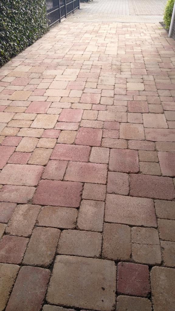 Gratis! Oprit bestrating / stenen, Tuin en Terras, Tegels en Klinkers, Ophalen, Gebruikt, Klinkers, 10 m² of meer
