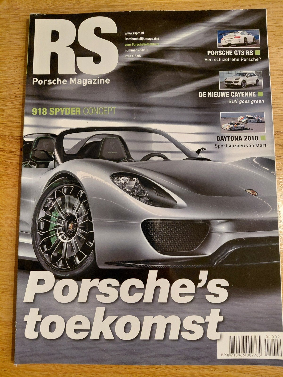 RS Porsche Magazine - 918 Spyder Concept (2/2010), Ophalen, Gelezen, Porsche, Diverse auteurs