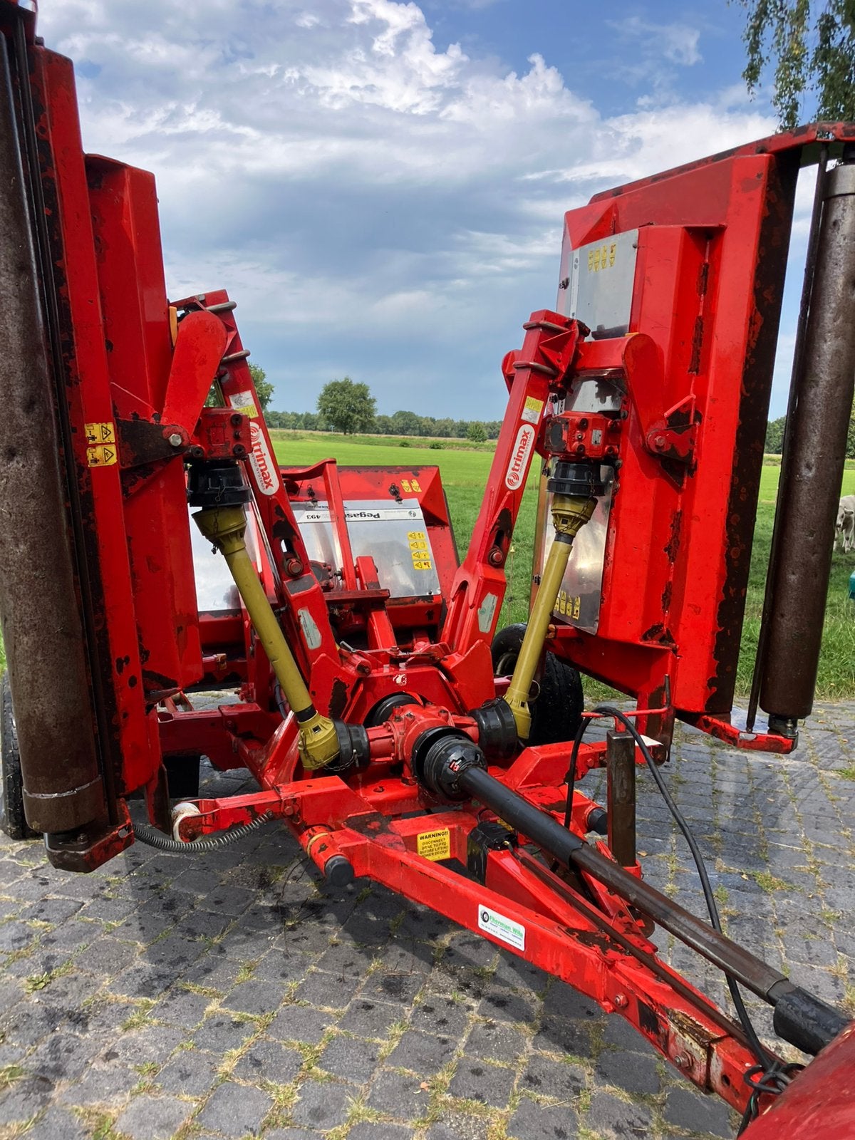 Trimax weilandbloter 5 meter, Ophalen of Verzenden