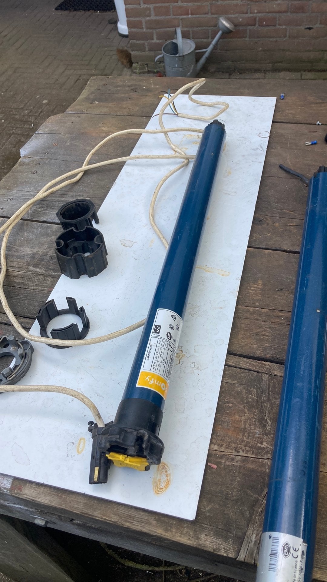 Somfy buismotor type LT 50  40/17 in goede staat, Ophalen, Zo goed als nieuw, Gereedschap of Toebehoren