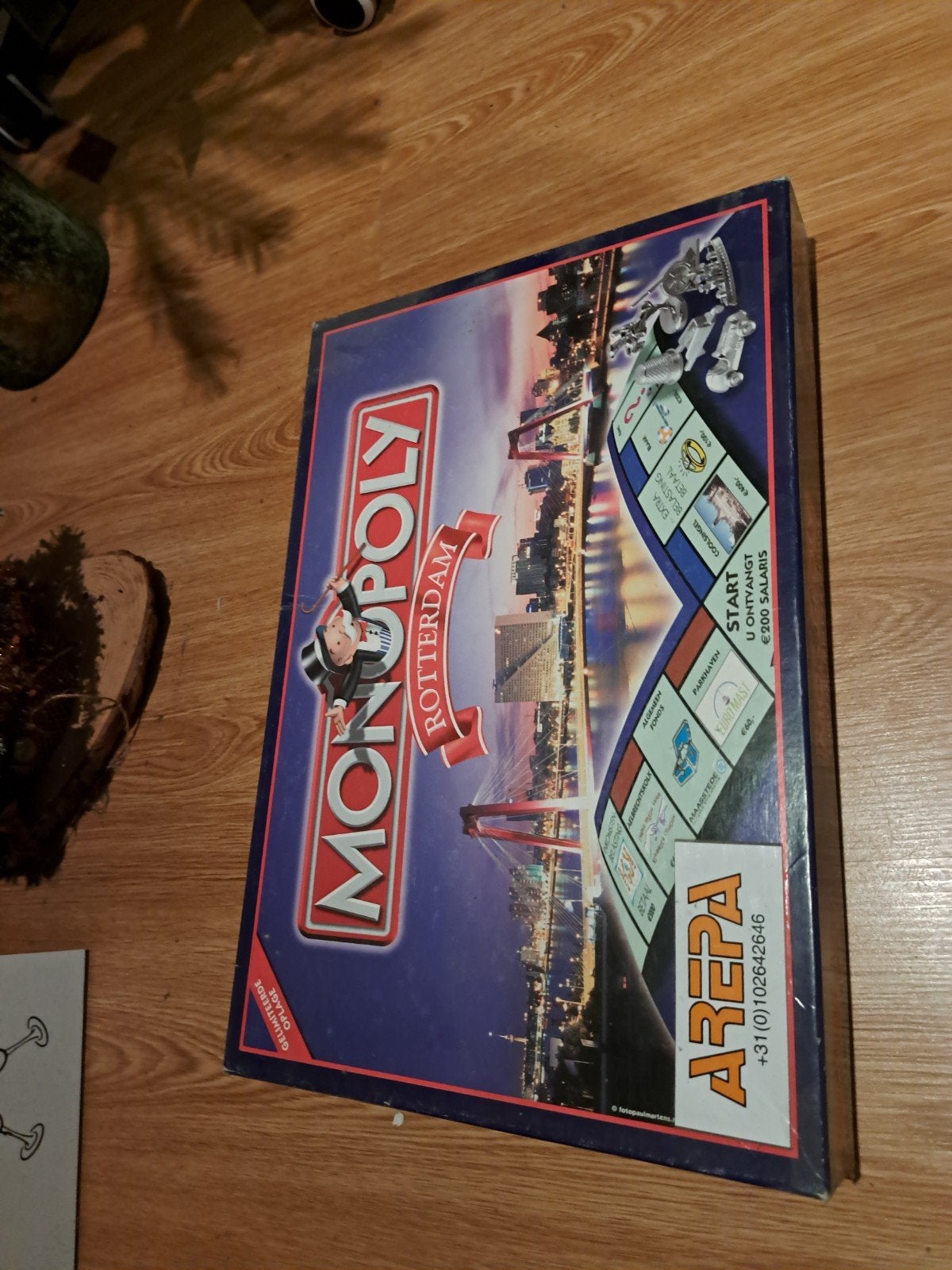 Monopoly Rotterdam Editie - Zo goed als nieuw, Drie of vier spelers, Ophalen, Zo goed als nieuw, Hasbro