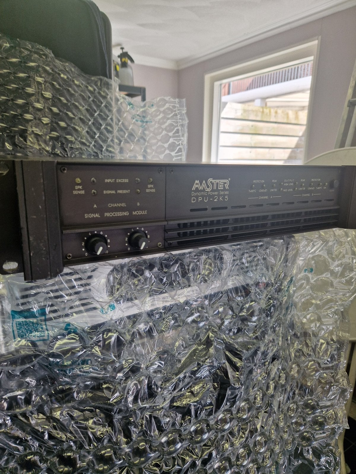 Master Audio DPU-2K5 versterker, Ophalen of Verzenden, Zo goed als nieuw, 120 watt of meer, Overige merken