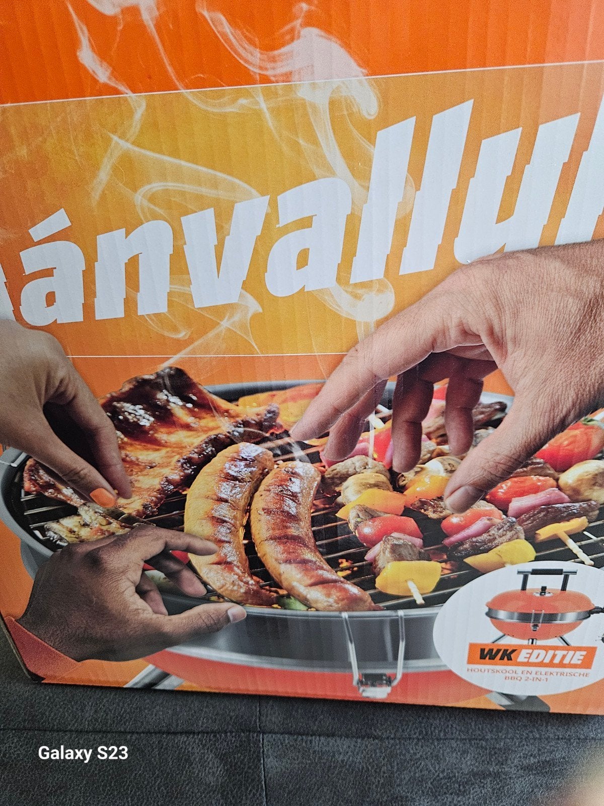 Fritel Houtskool en Elektrische BBQ 2-in-1 - Nieuw in doos, Ophalen, Nieuw, Fritel