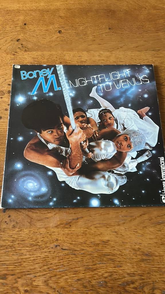 Lp Boney M nightflight to Venus, Ophalen of Verzenden, Gebruikt, 12 inch