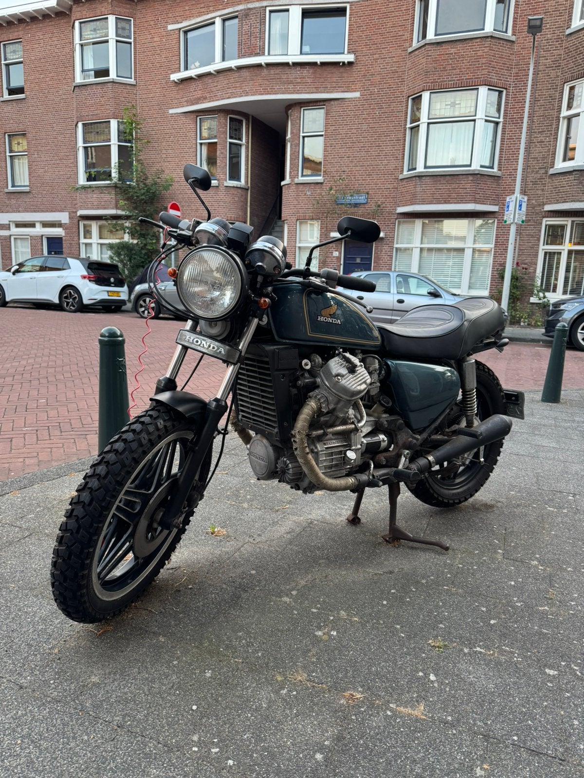 Honda CX500C 1982 Scrambler, Motoren, Motoren | Oldtimers, Overig, meer dan 35 kW, 2 cilinders, Motorrijbewijs A, Cardan-aandrijving