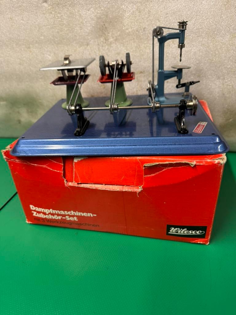 Stoommachine Wilesco M56, Ophalen of Verzenden, Zo goed als nieuw, Groter dan 1:32