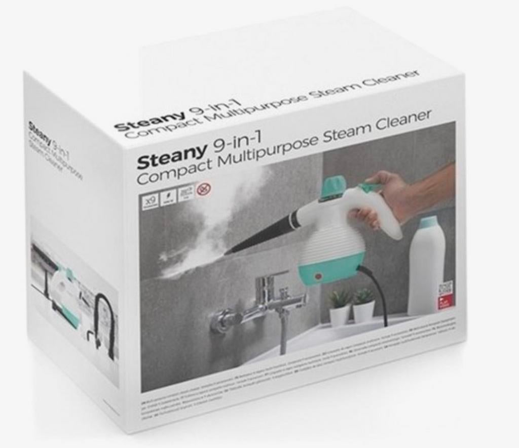 Stoomreiniger InnovaGoods 400 ml -Steamy 9 in 1, Ophalen of Verzenden, Zo goed als nieuw