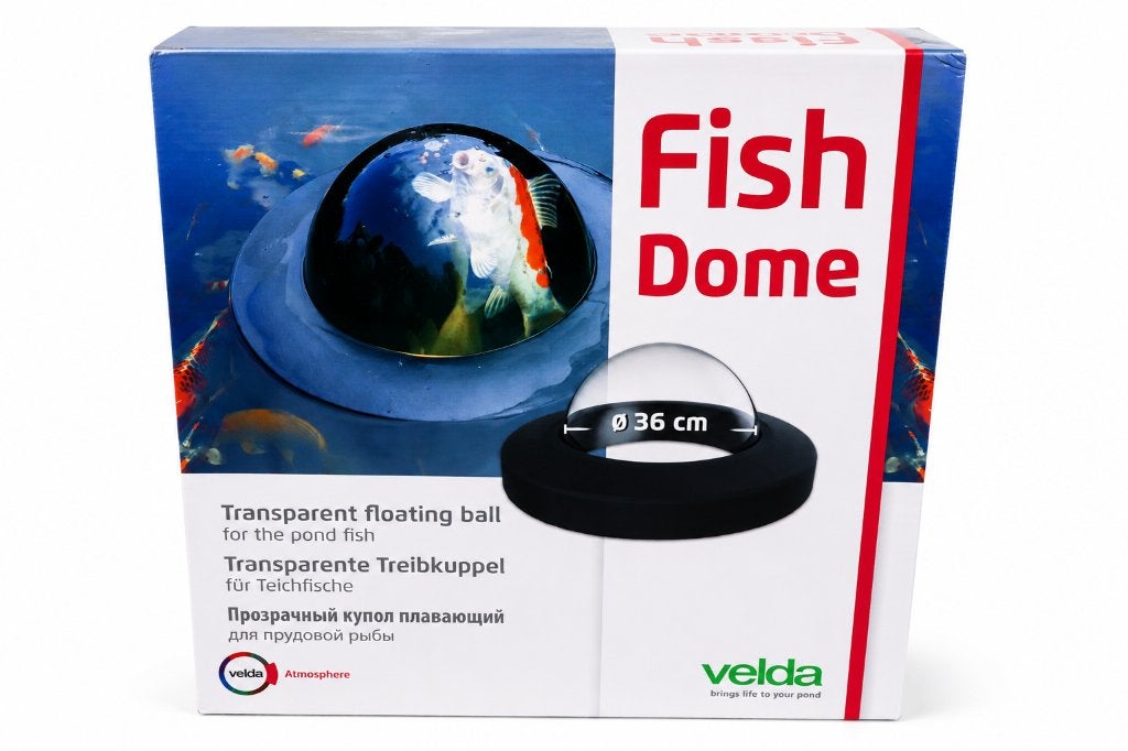 Velda Fish Dome Ø36 cm – Doorkijkbol voor Vijvervissen, Overige typen, https://www.velda.nl/dealer-contact-2/, Nieuw, Ophalen of Verzenden