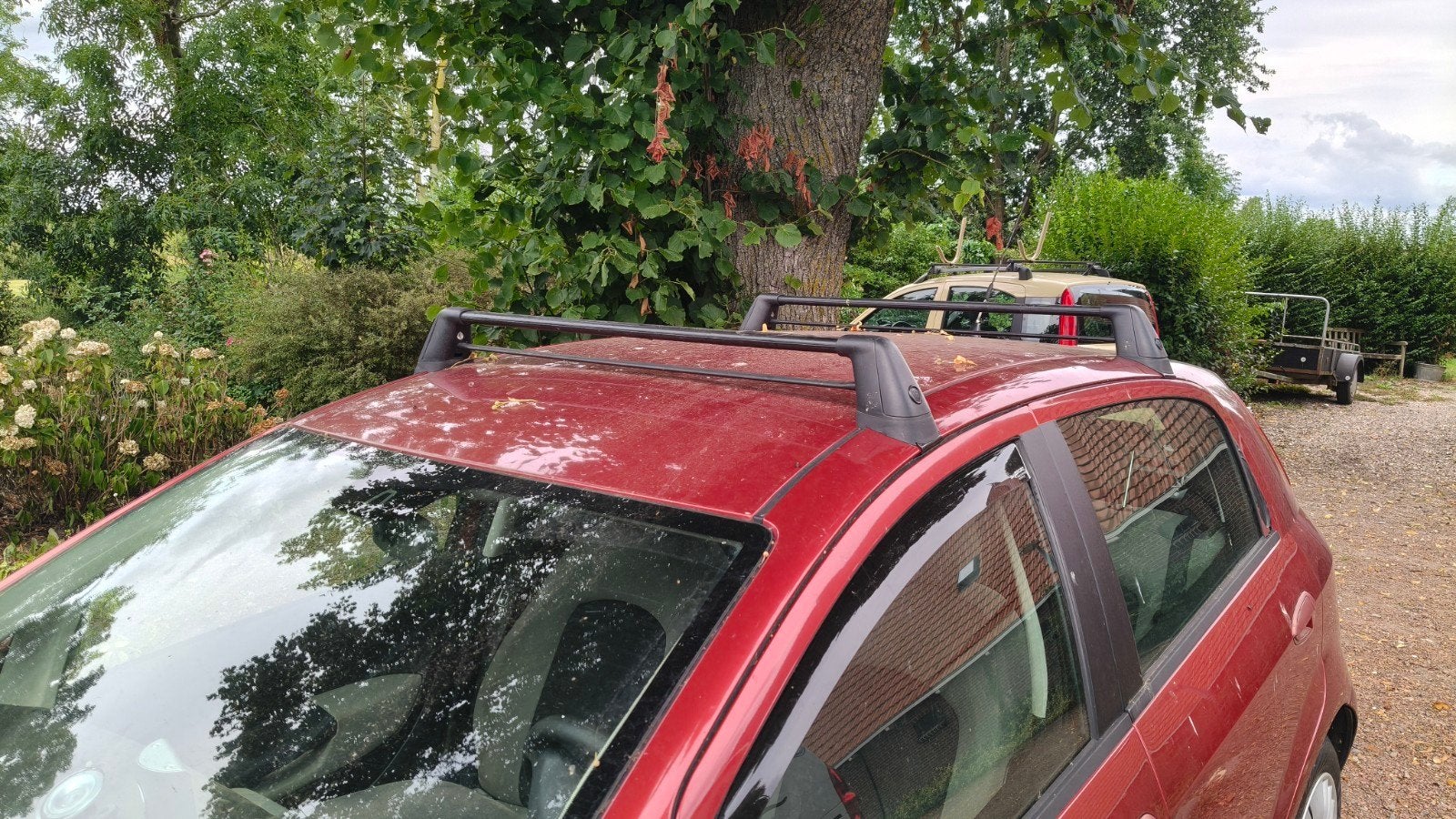 Dakdragers Fiat Grande Punto 5 drs origineel Fiat, Auto diversen, Ophalen of Verzenden, Zo goed als nieuw