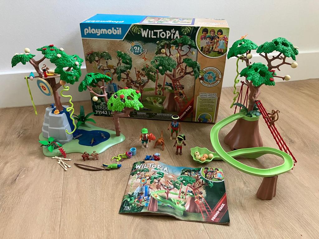 Playmobil tropische jungle speeltuin, Ophalen of Verzenden, Zo goed als nieuw