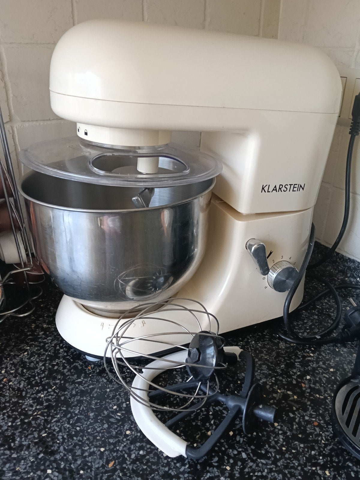 Klarstein Deegmixer - Motor loopt niet goed, 4 liter of meer, Ophalen, Niet werkend, 3 snelheden of meer