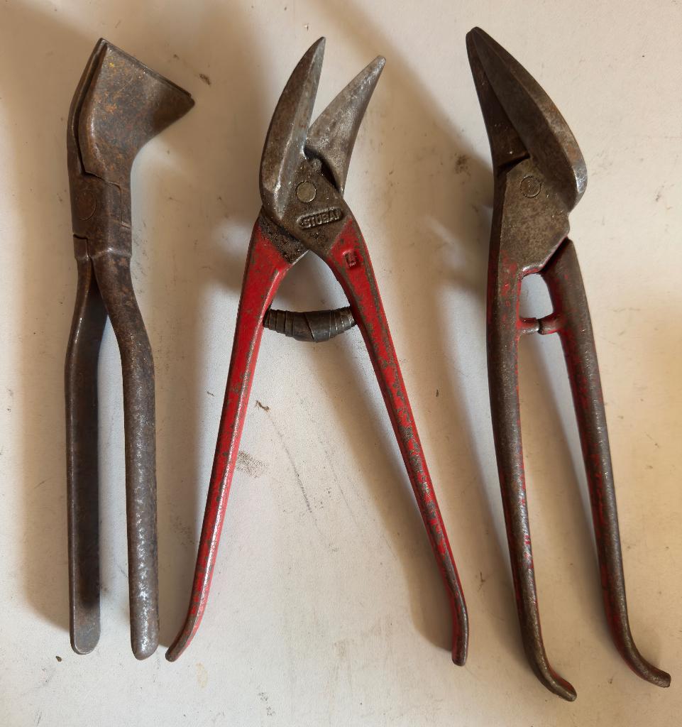 Te koop metaalscharen en 1 tang, Ophalen of Verzenden, Gebruikt