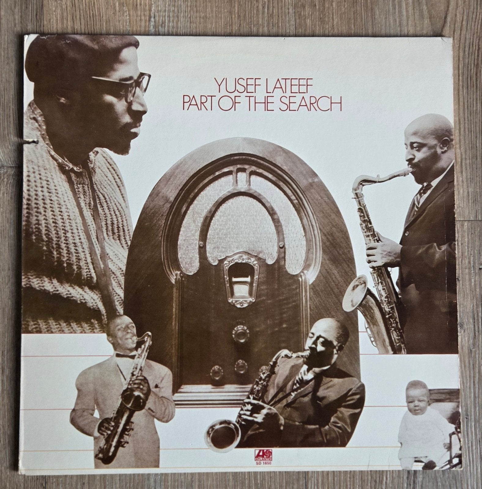 Yusef Lateef - Part of the Search LP (1973) org atlantic US, LP, Gebruikt, Ophalen of Verzenden, 12 inch