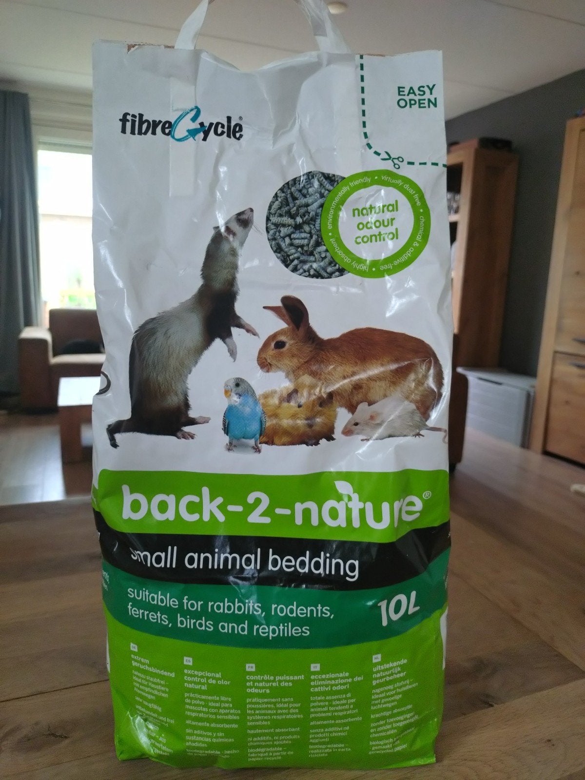 fibrecycle bedekking hok kleine dieren, Ophalen, Nieuw, Verzorging