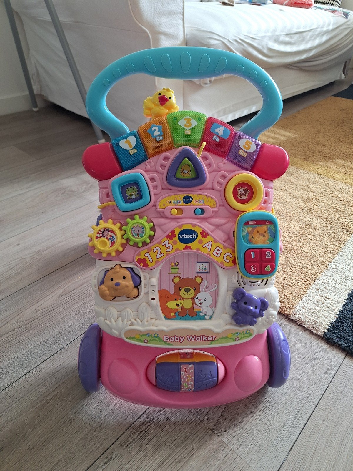 Baby walker Vtech loopwagen, Kinderen en Baby's, Ophalen of Verzenden, Zo goed als nieuw, 6 maanden tot 2 jaar