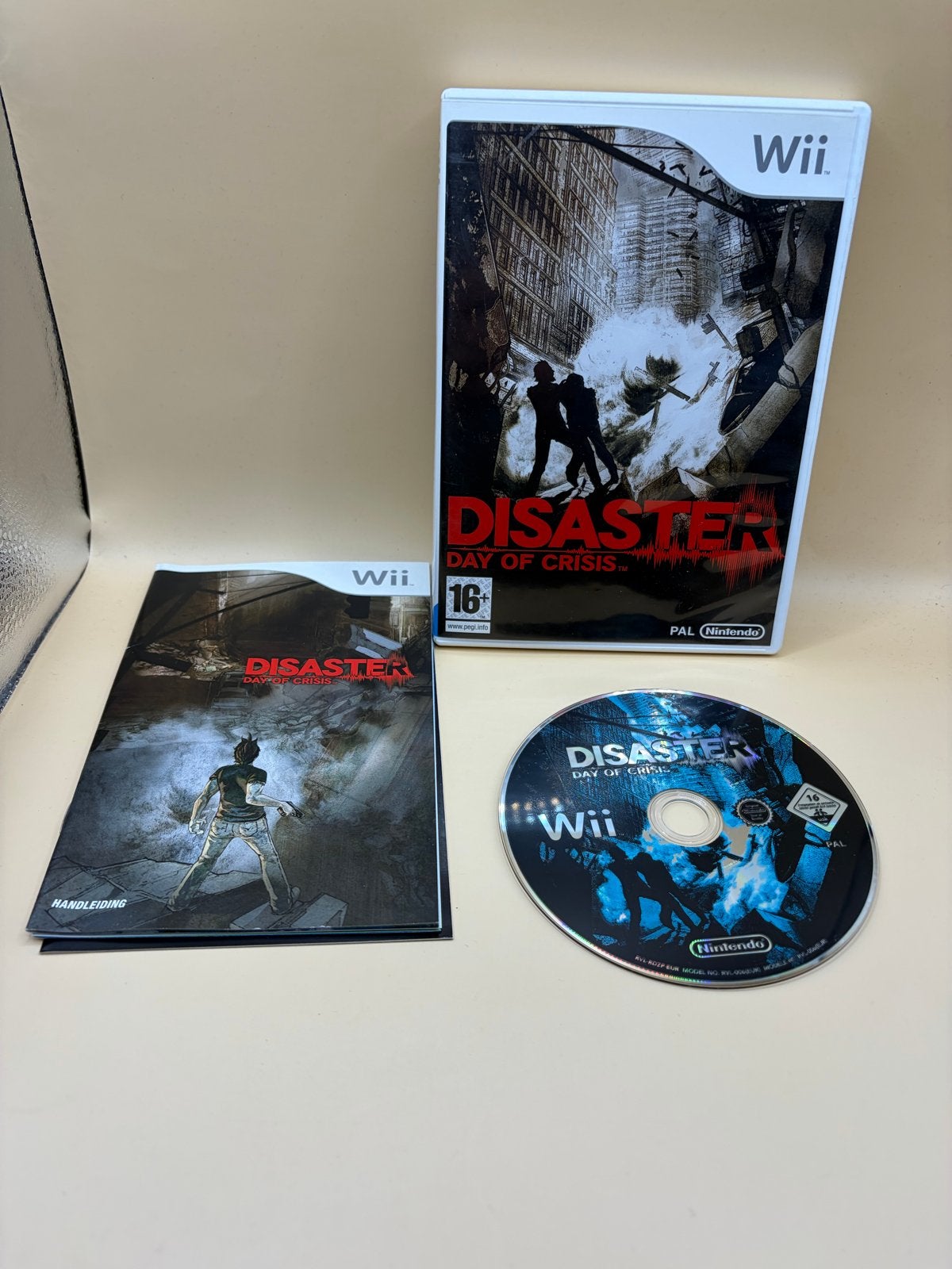 Disaster: Day of Crisis - Wii (PAL) - Actie/Avontuur, Avontuur en Actie, 1 speler, Ophalen of Verzenden, Zo goed als nieuw
