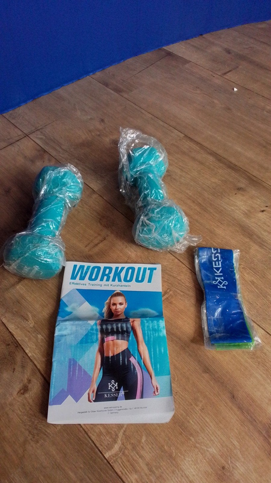 Dumbbells en weerstandsbanden set, Ophalen, Onbekend@voorbeeld.com, Nieuw, KESSER