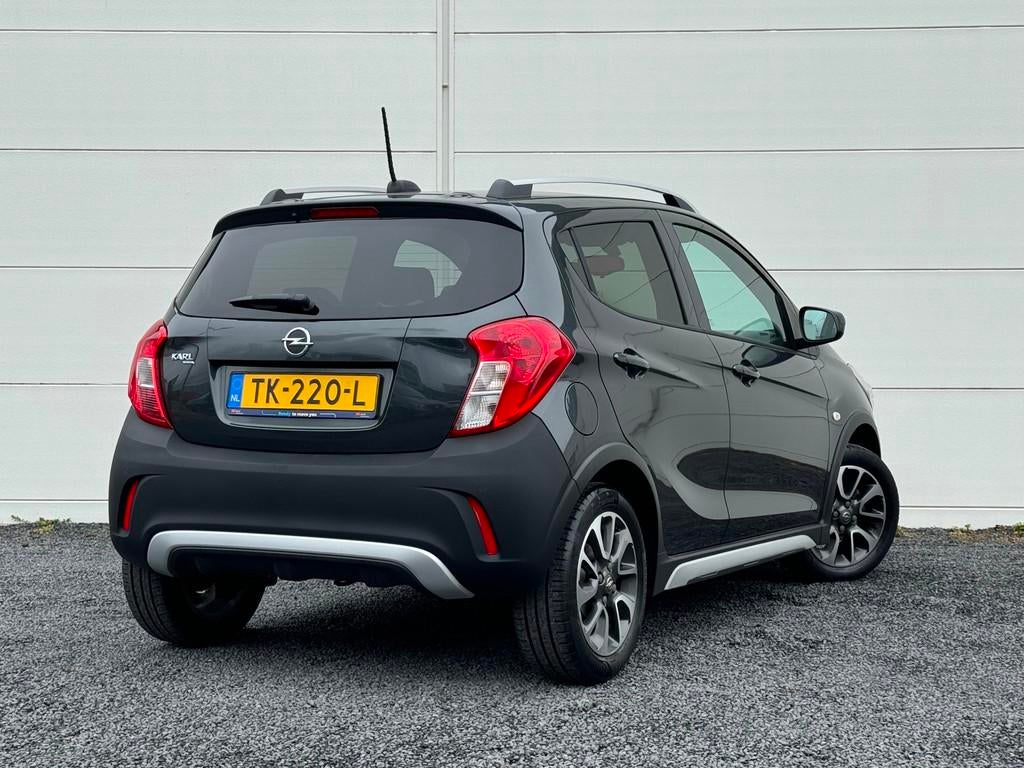 Opel KARL 1.0 Rocks Automaat Org NL Navi Apple carplay Airco, Auto's, Opel, 839 kg, Gebruikt, Euro 6, Parkeersensor