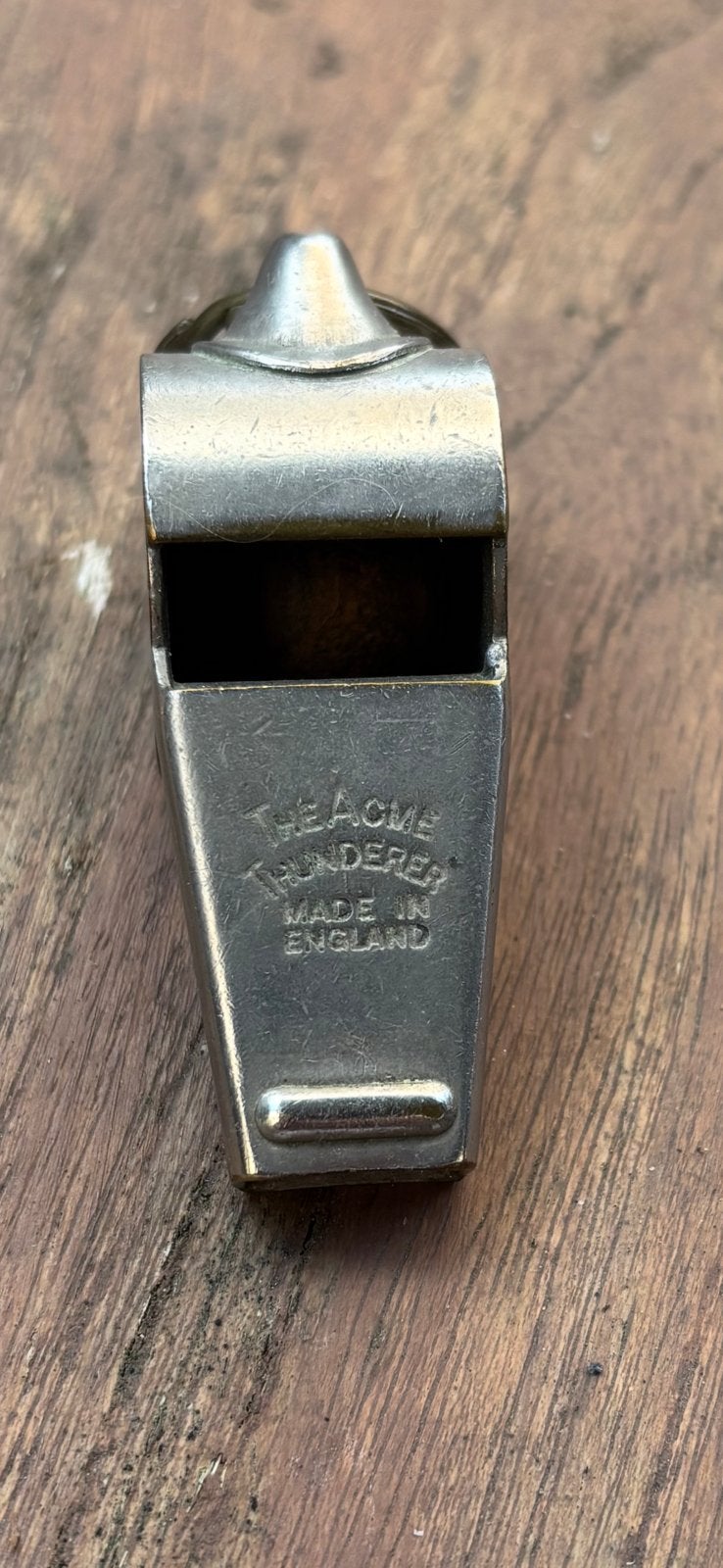 Vintage jaren 60 treinfluit The Acme Thunderer., Ophalen of Verzenden, Zo goed als nieuw, Trein, Overige typen
