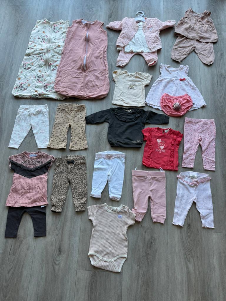 Babykleding meisje maat 68, Ophalen of Verzenden, Gebruikt, Maat 68
