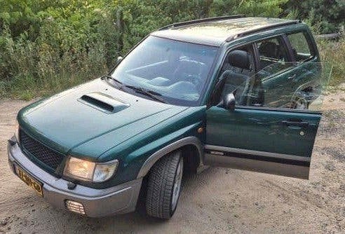 Subaru Forester 2.0 Turbo AUT 1999 Groen, 1800 kg, 4 cilinders, 75 €/maand, Forester