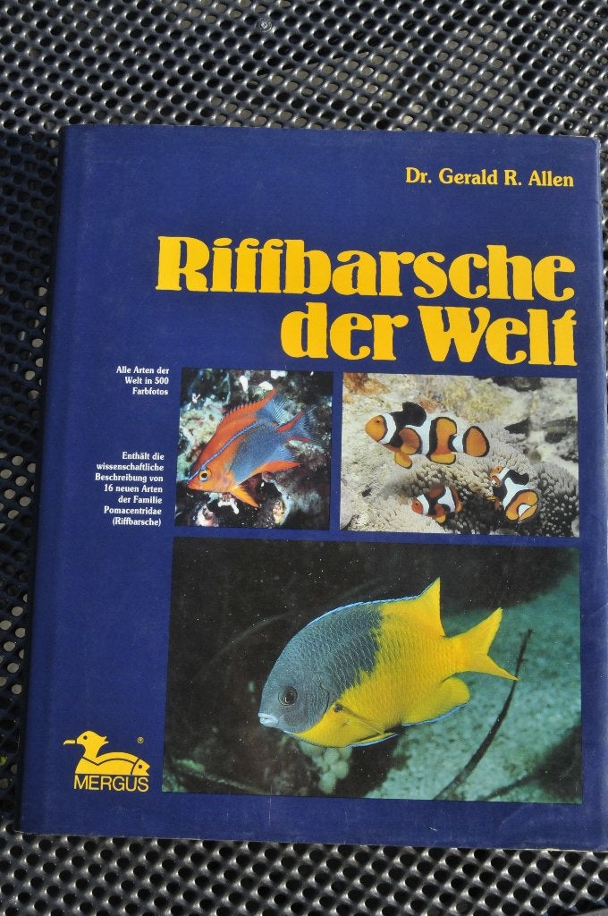 Riffbarsche der Welt rifbaarzen van de wereld 500 kl. foto's, Ophalen of Verzenden, Zo goed als nieuw, Dr. Gerald R. Allen, Vissen