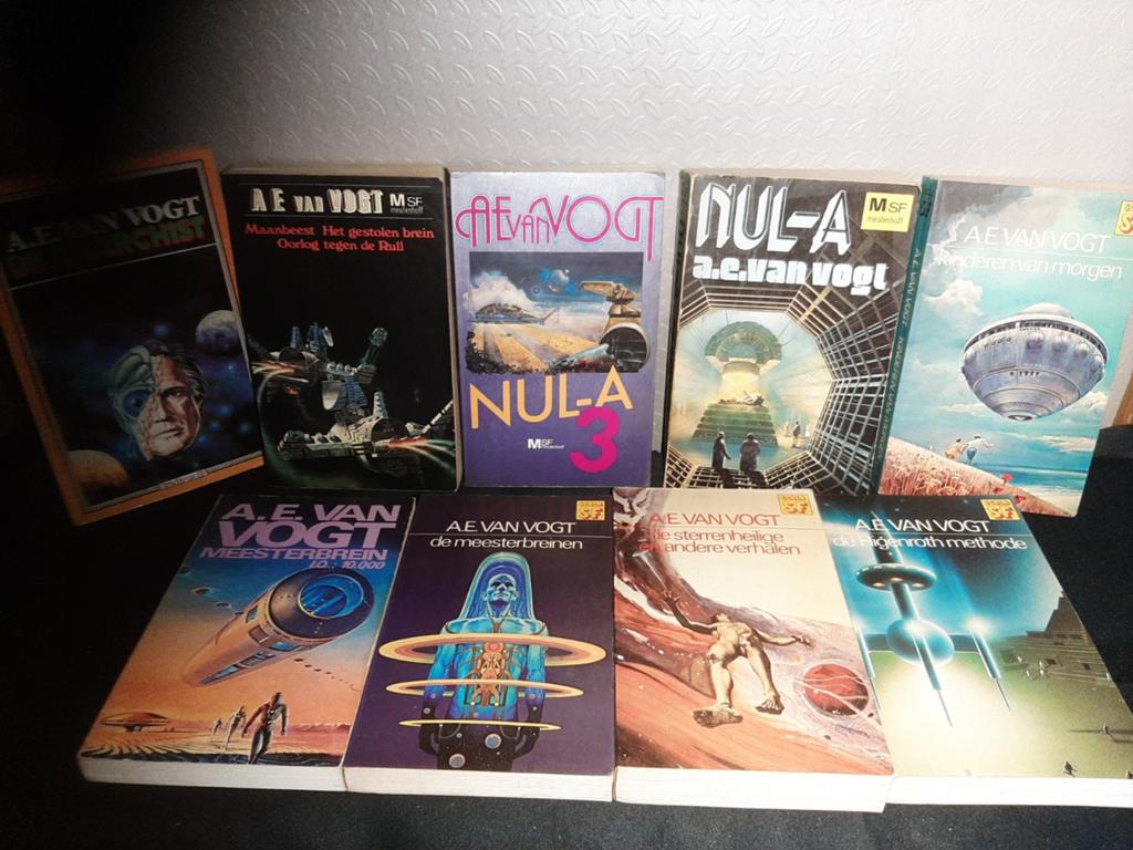 A.E. van Vogt Sciencefiction Boeken Collectie, Ophalen of Verzenden, Gelezen, A.E. van Vogt
