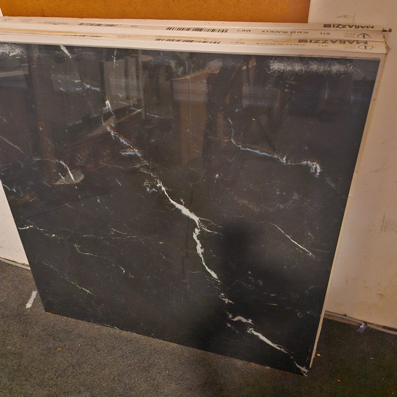 Marazzi Absolute Black - zeer exclusieve wand/vloertegel, Ophalen, Zo goed als nieuw