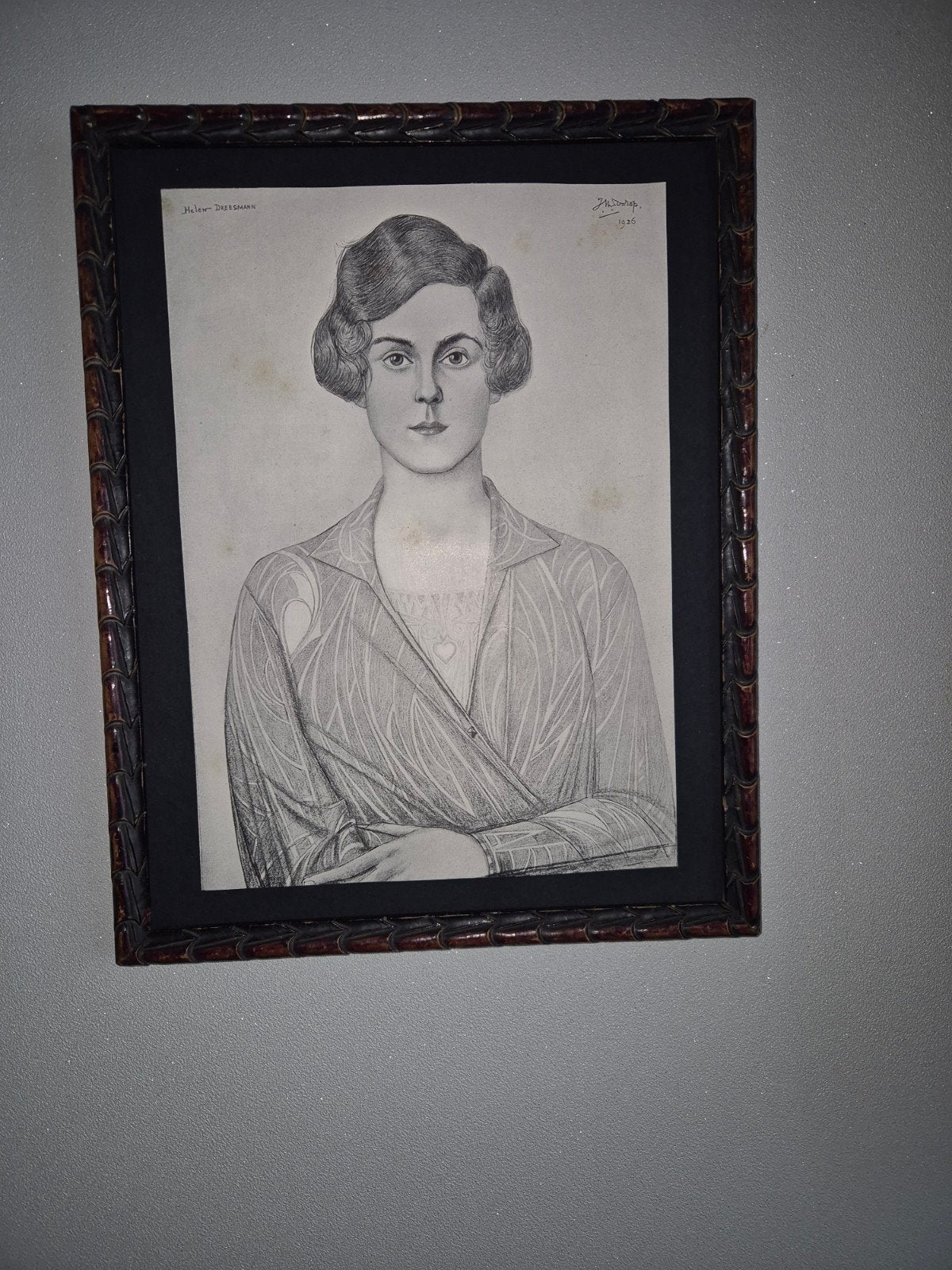 Jan Toorop 2 Dochters van Willem Dreesman, Ophalen of Verzenden
