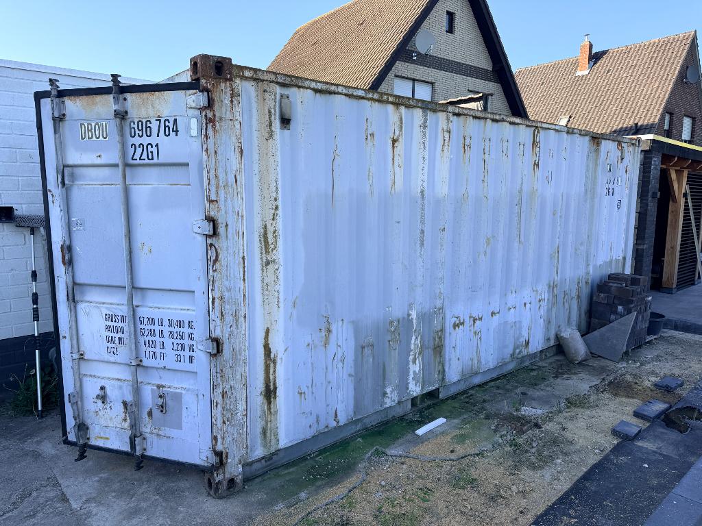 Zeecontainer 20ft, Ophalen