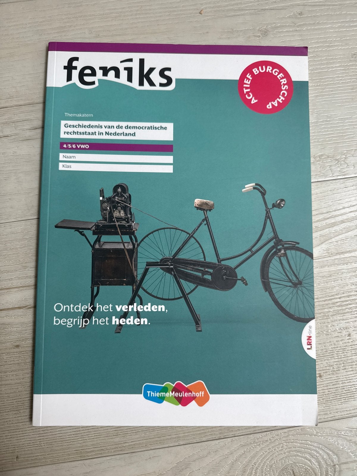 Feniks Themakatern Geschiedenis democratische rechtsstaat, Boeken, Ophalen of Verzenden, Zo goed als nieuw, VWO, Geschiedenis