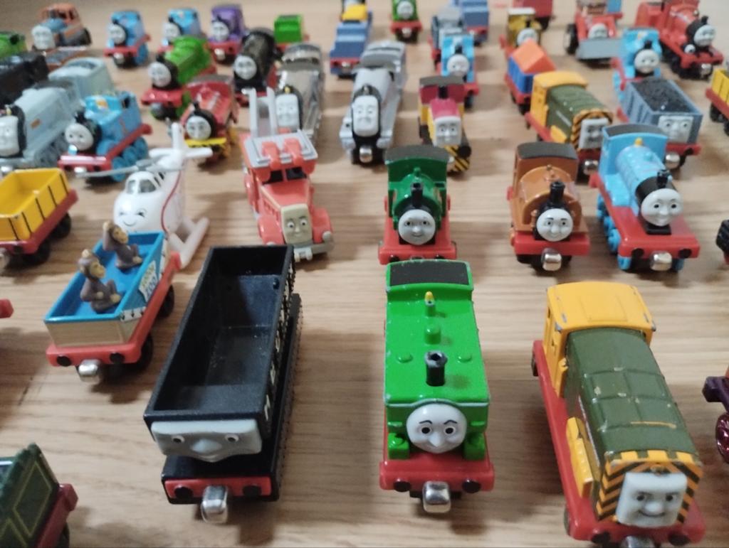 Grote collectie Thomas de Trein speelgoed en rails, Ophalen