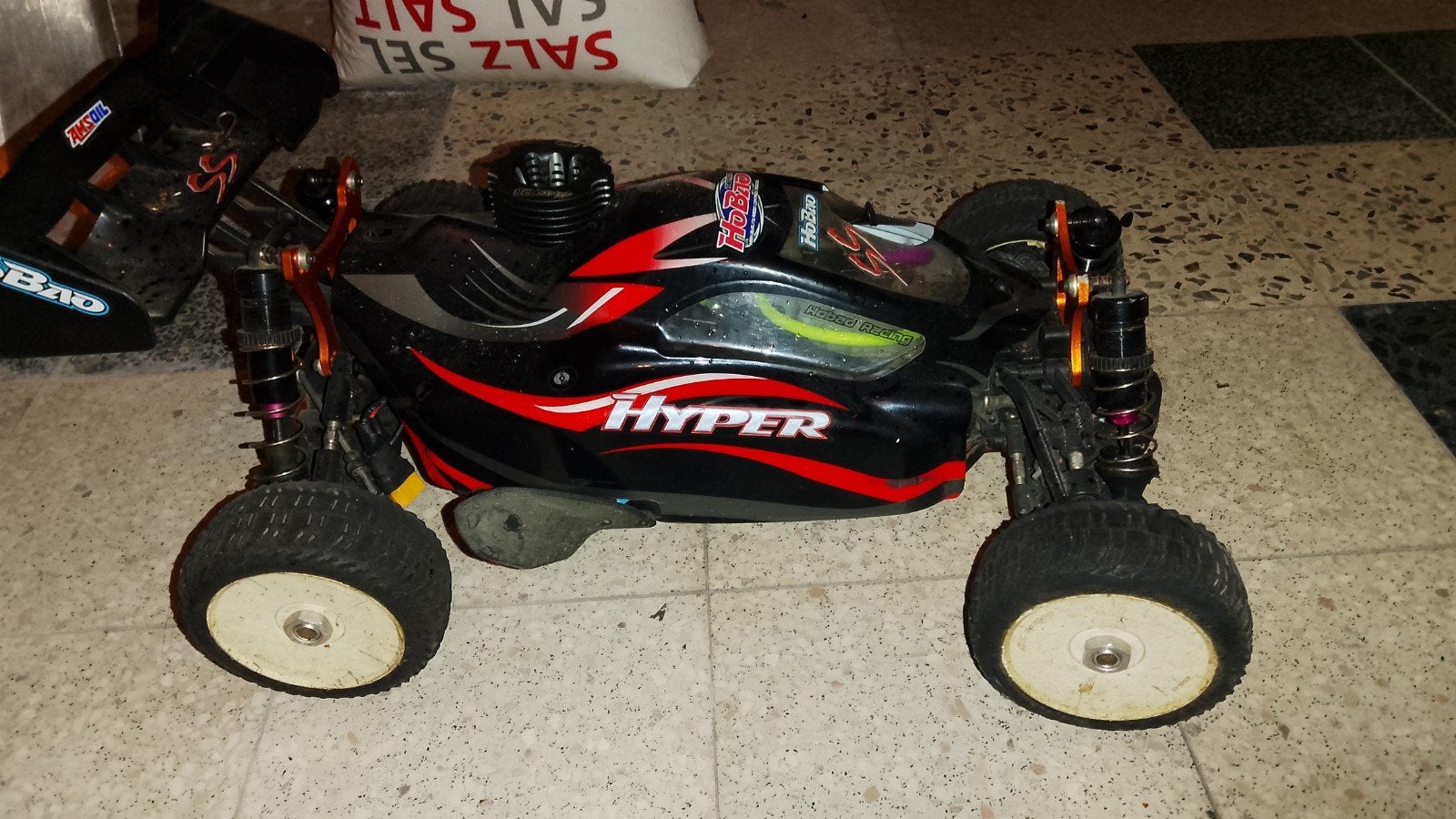 HoBao Hyper SS 1/8 Buggy, Ophalen, Gebruikt, Auto offroad, Nitro
