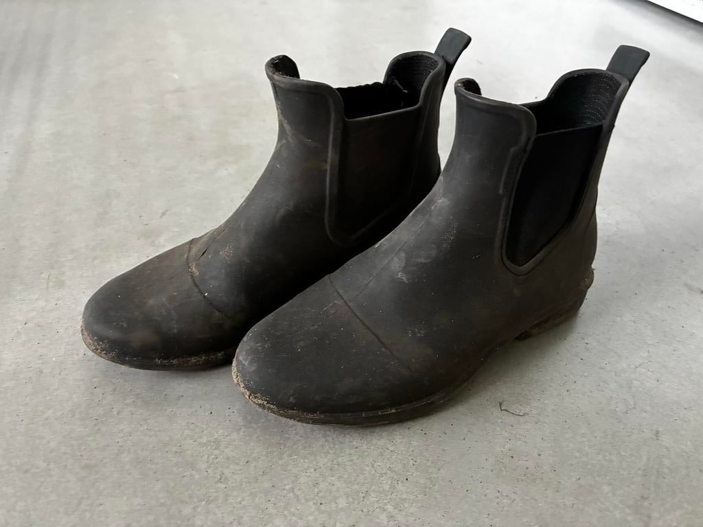 Zwarte jodhpurs /  paardrijlaarsjes maat 37, Kleding | Dames, Ophalen of Verzenden, Gedragen, Zwart, Regenlaarzen