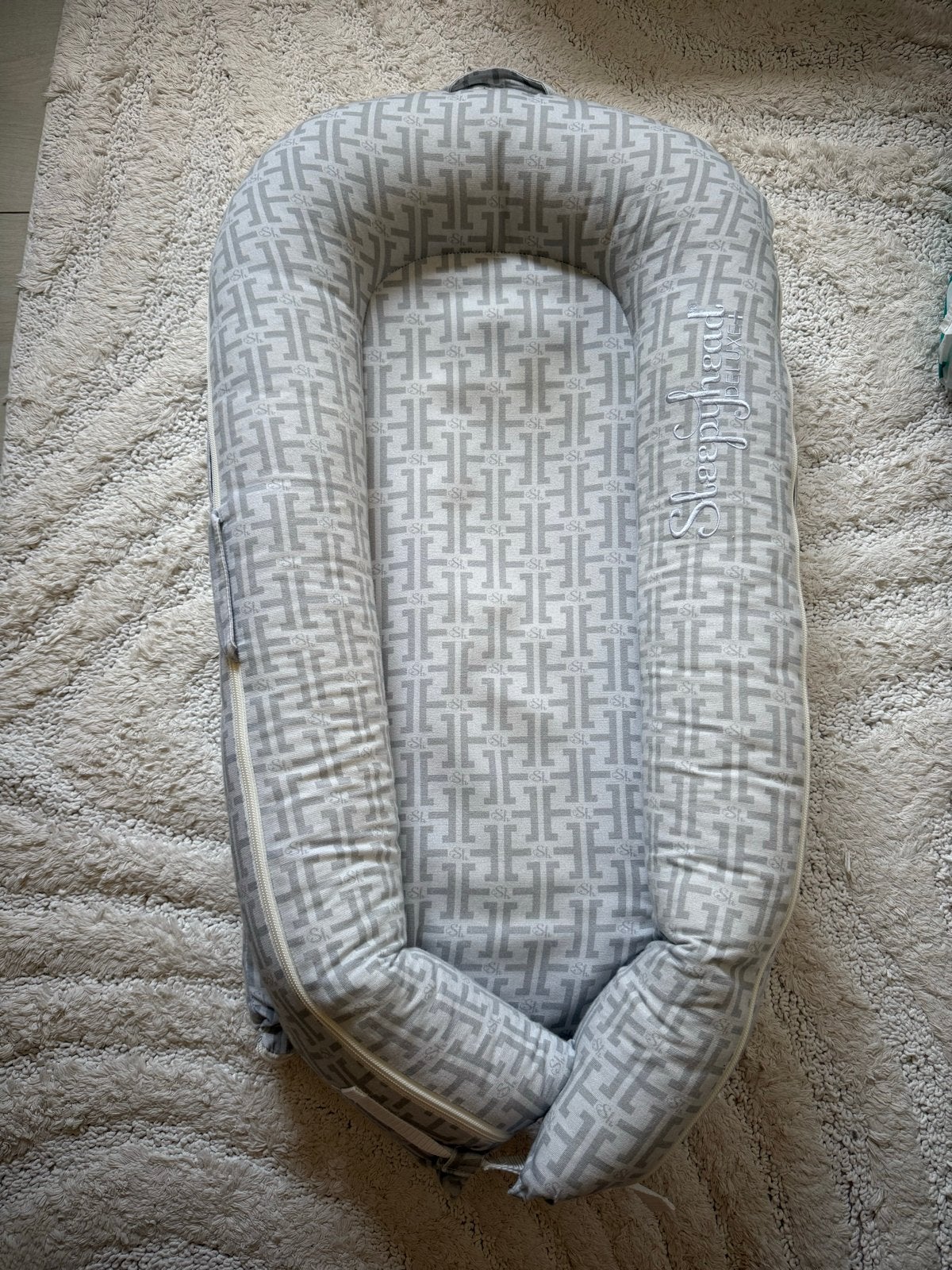 Sleepyhead Deluxe (babynestje), Kinderen en Baby's, Babywiegjes en Ledikanten, Ophalen of Verzenden, Zo goed als nieuw, Overige typen