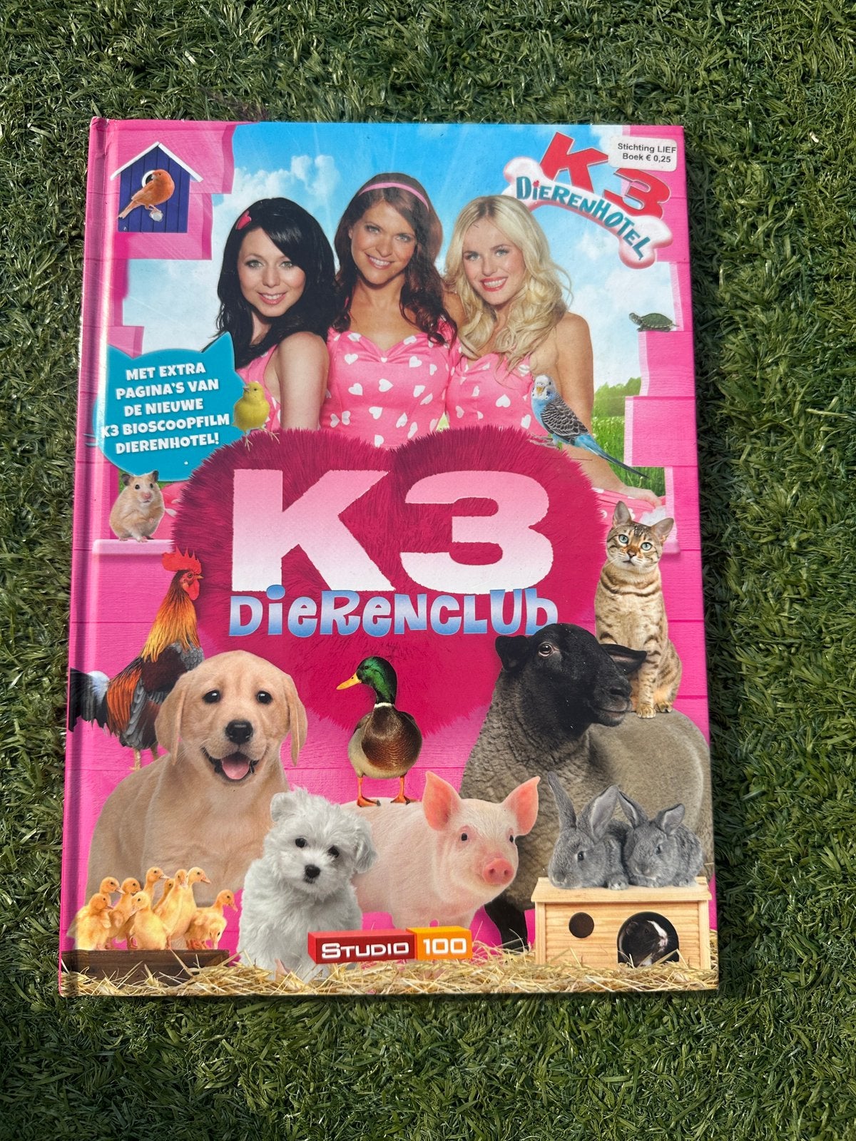kinderboek K3 Dierenclub Studio 100, Ophalen, Zo goed als nieuw, Sprookjes