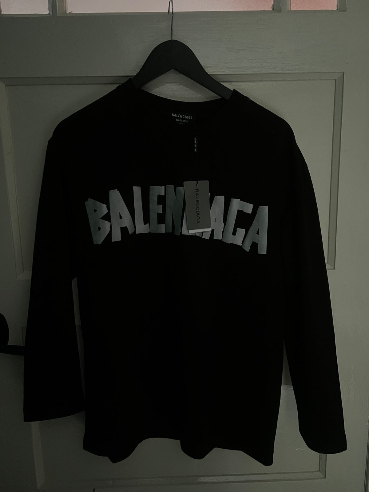 Balenciaga longsleeve, Ophalen of Verzenden, Zo goed als nieuw, Zwart