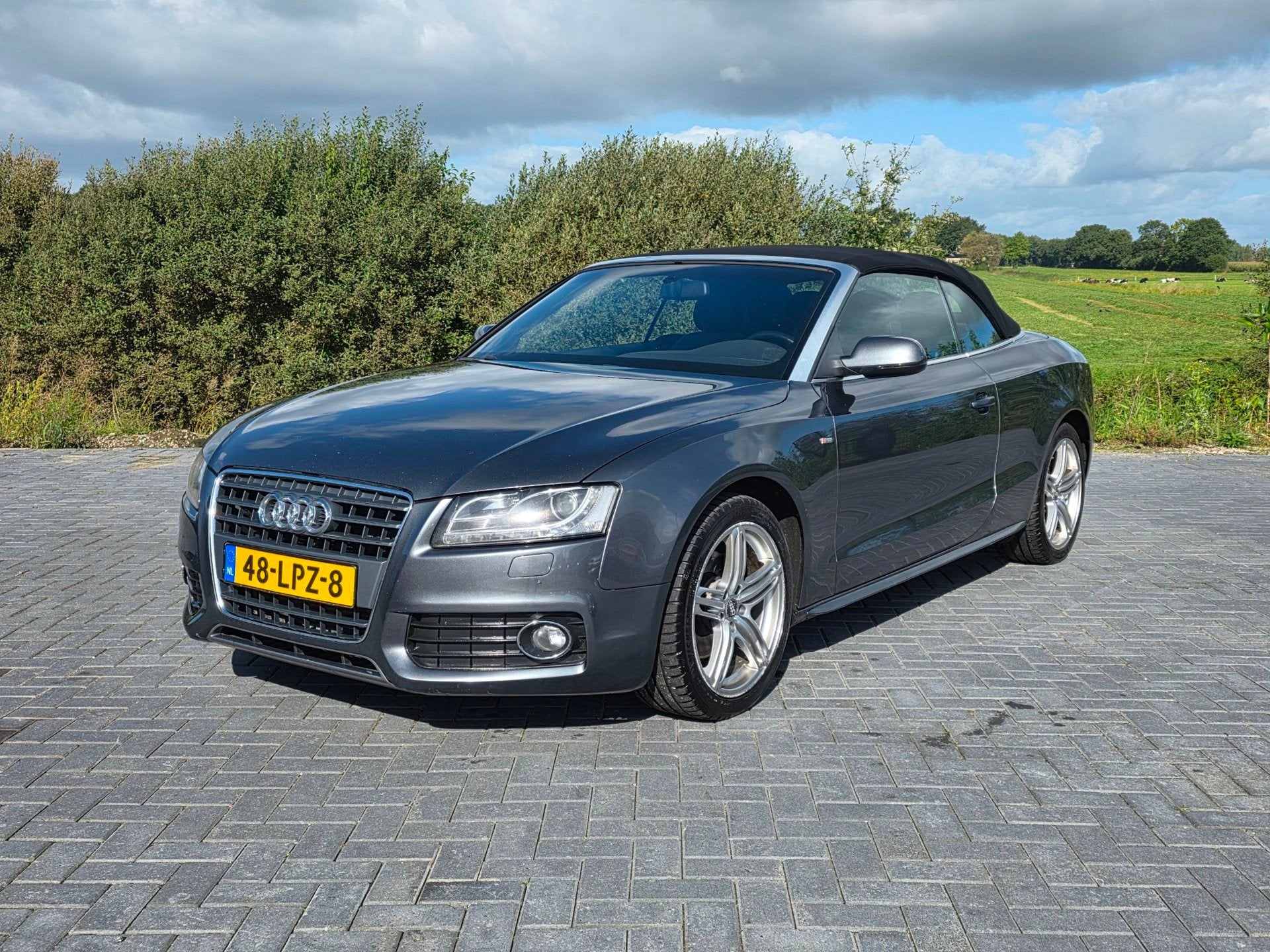 Audi A5 Cabriolet 2.0 TSI S-edition AUTOMAAT Top onderhouden, Auto's, Euro 5, Gebruikt, 4 cilinders, 4 stoelen