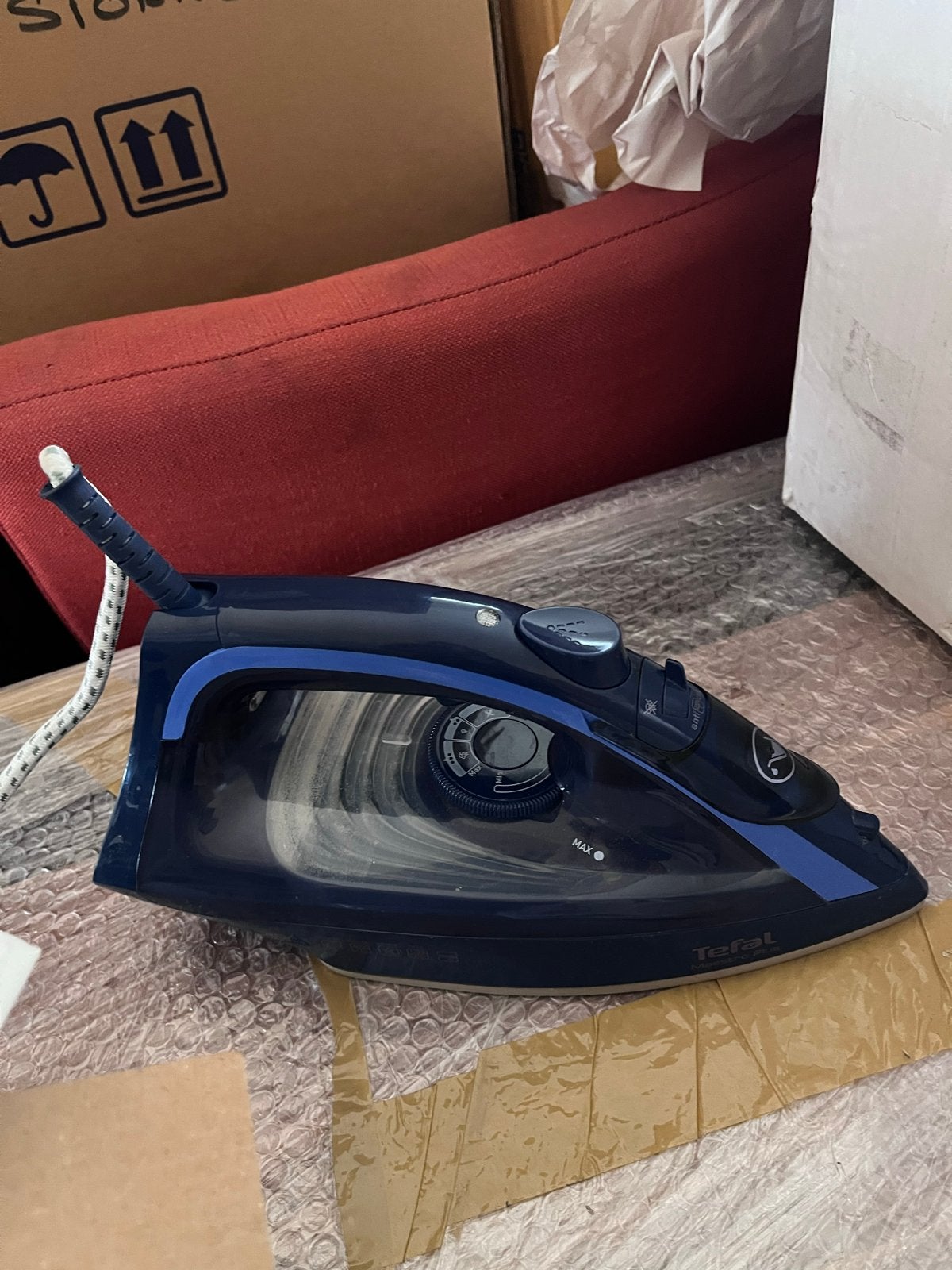 Tefal Maestro Plus Strijkijzer - 2500W - Zo goed als nieuw, Ophalen, Zo goed als nieuw, Strijkijzer met snoer
