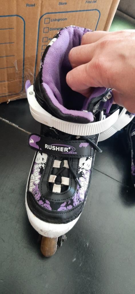 skates Rusher, maat 35-38, Kinderen, Inline skates 4 wielen, Ophalen, Overige merken