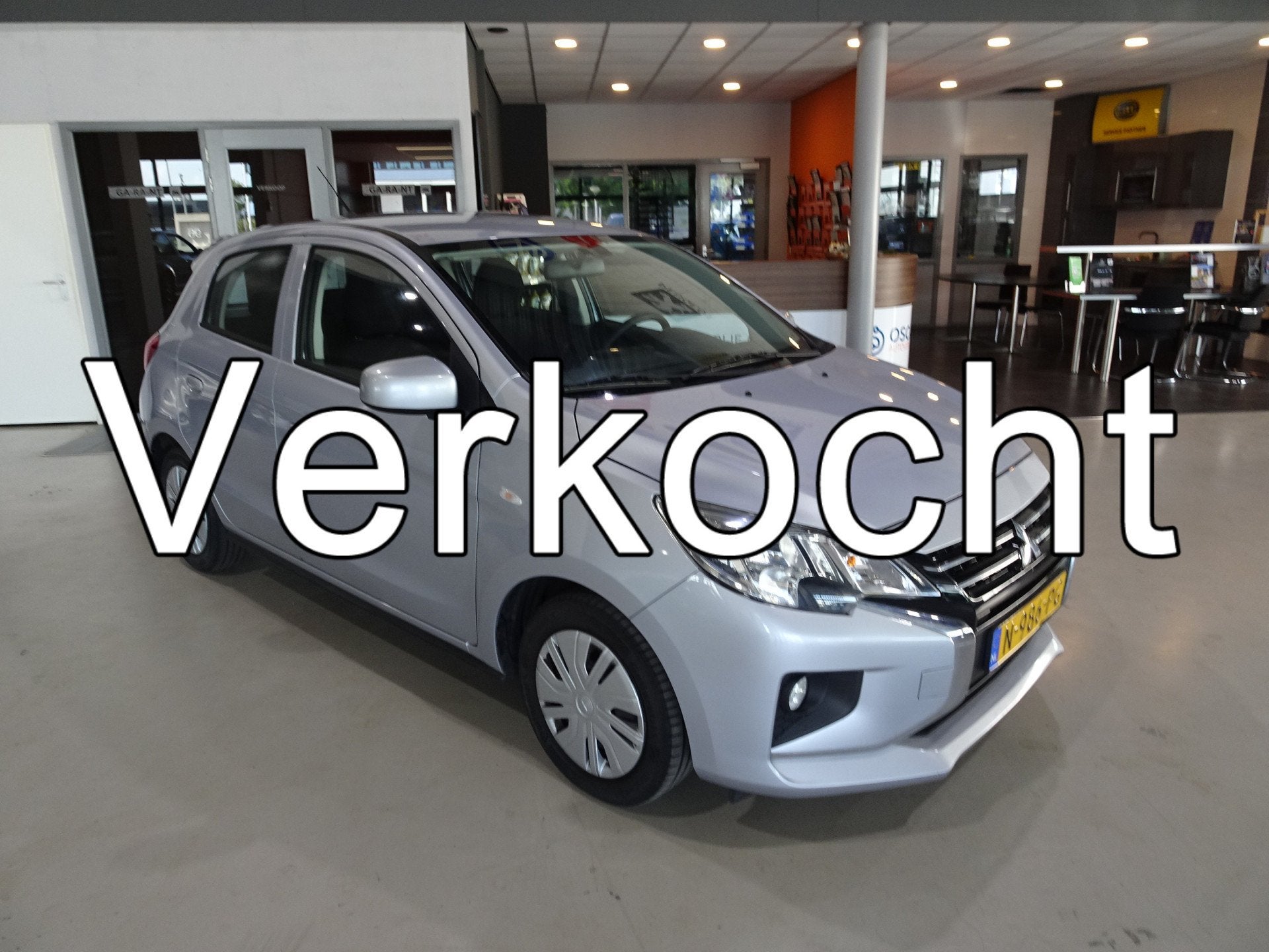Mitsubishi Space Star 1.2 Cool+ | Carplay | Navi | Bluetooth, Auto's, Voorwielaandrijving, Gebruikt, 850 kg, Origineel Nederlands