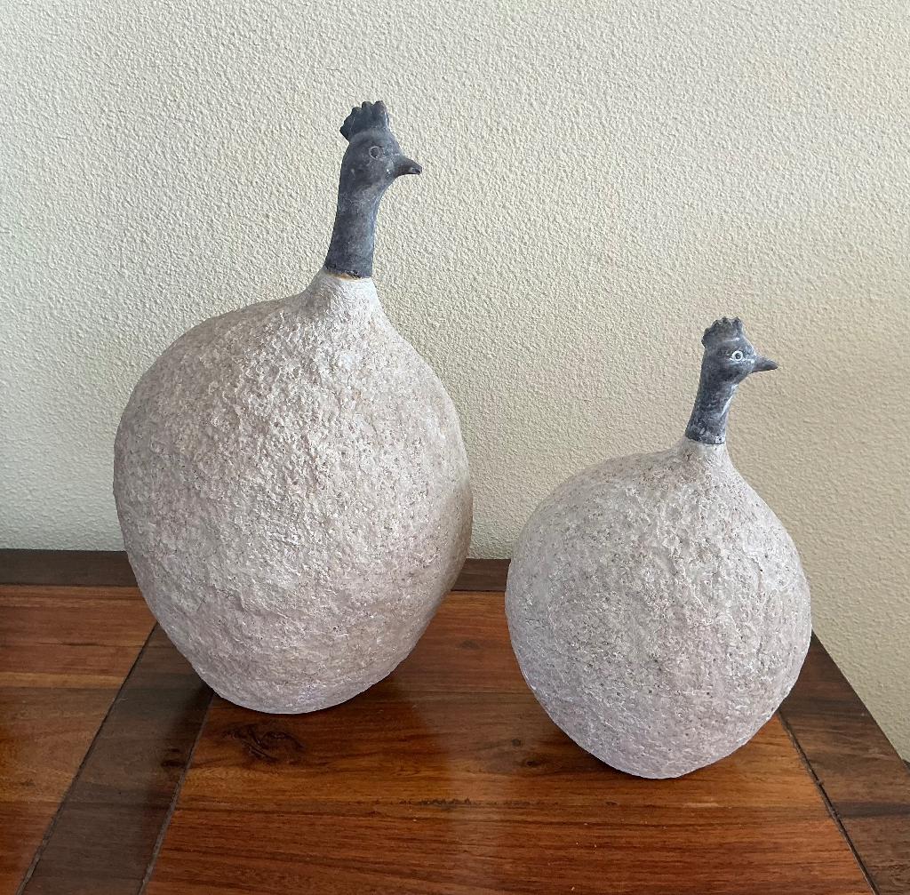 2 patrijzen decoratie, Ophalen, Zo goed als nieuw
