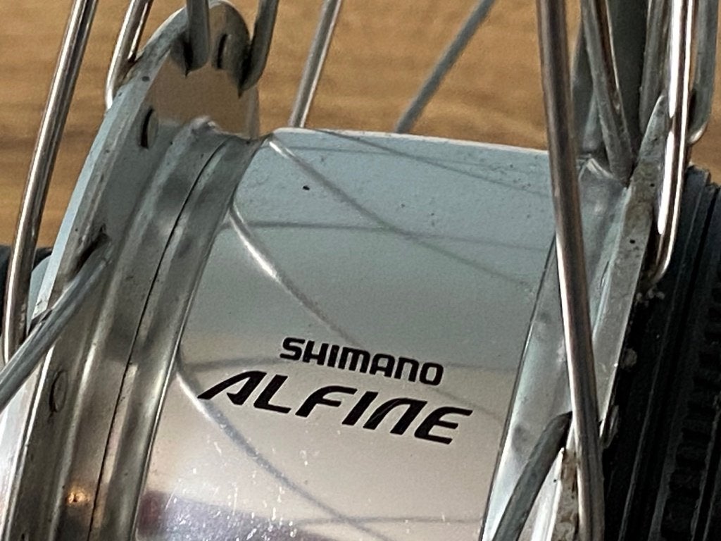 Achterwiel met Shimano Alfine 8 naaf, 28 inch, Gebruikt, Elektrische fiets, Aluminium, Shimano