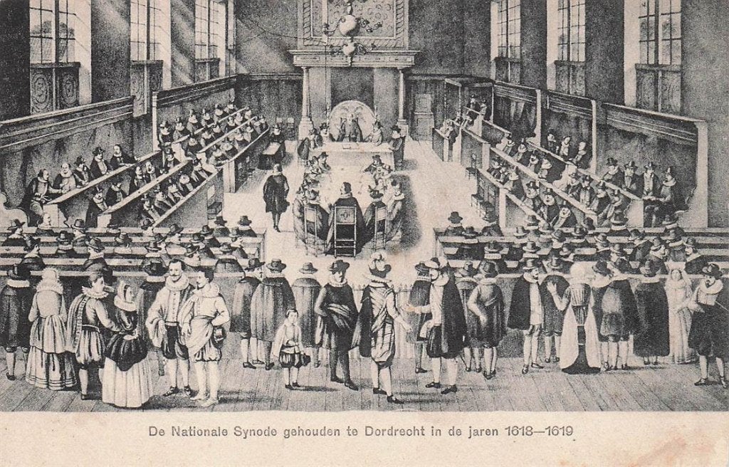 702-196-035 De Nationale Synode Gehouden Te Dordrecht, Verzenden, Voor 1920, Zuid-Holland