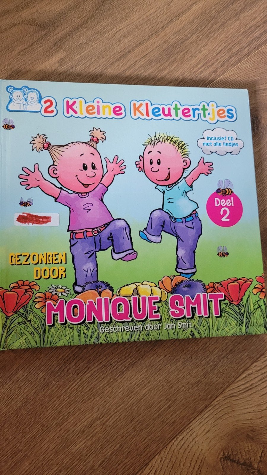 2 Kleine Kleutertjes Deel 2 - Gezongen door Monique Smit, Non-fictie, Jongen of Meisje, Ophalen of Verzenden, Voorleesboek