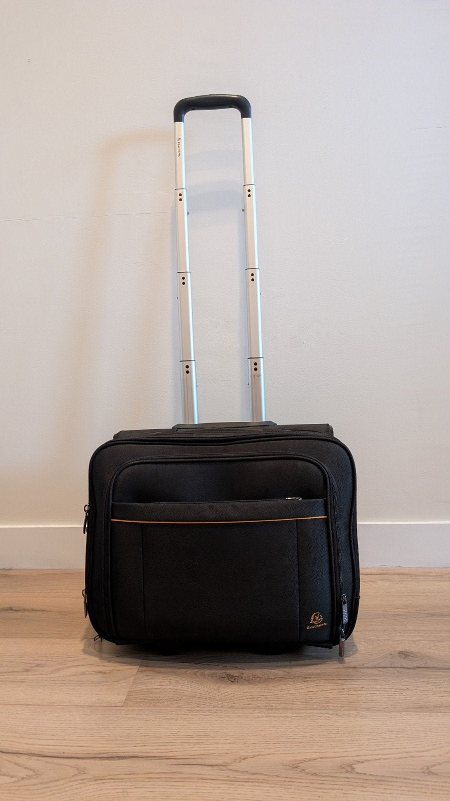 Trolleytas, laptoptas op wielen van Exacompta, Ophalen, 15 inch, Gebruikt